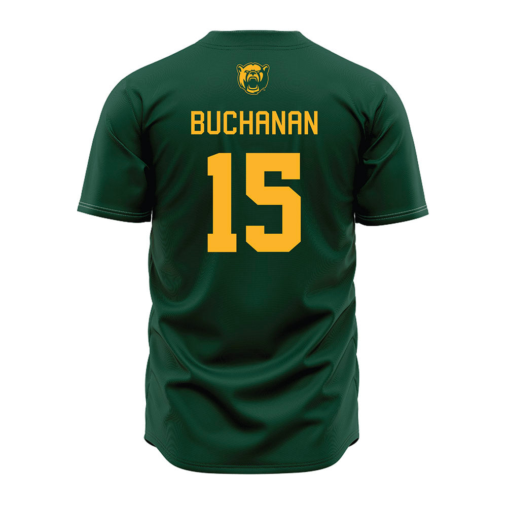 Baylor - NCAA Baseball : Brayden Buchanan - Green Jersey-1