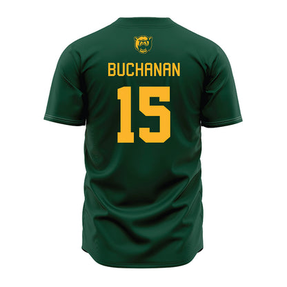 Baylor - NCAA Baseball : Brayden Buchanan - Green Jersey-1