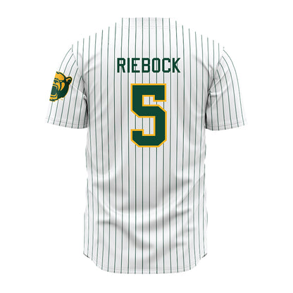 Baylor - NCAA Baseball : Pearson Riebock - Pinstripe Jersey-1