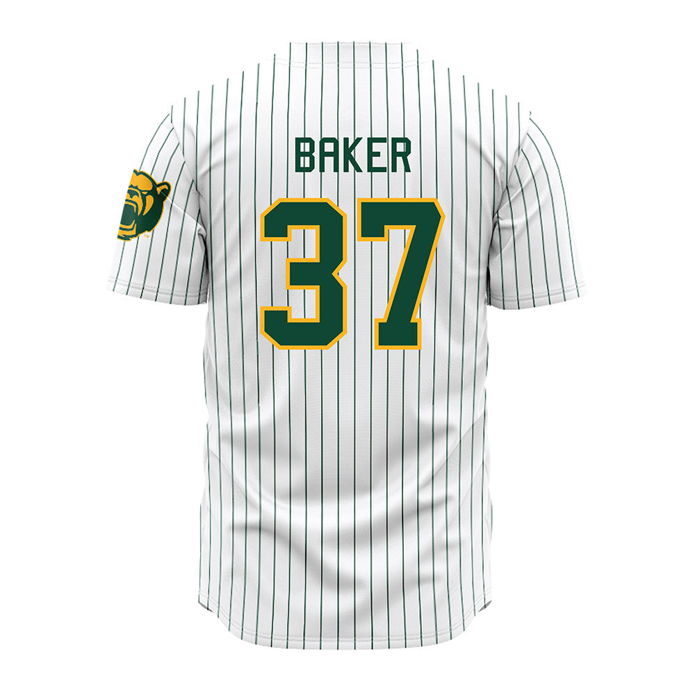 Baylor - NCAA Baseball : Cayden Baker - Pinstripe Jersey-1