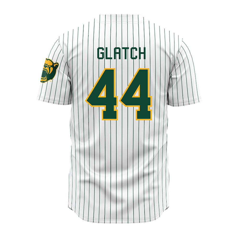 Baylor - NCAA Baseball : Will Glatch - Pinstripe Jersey-1