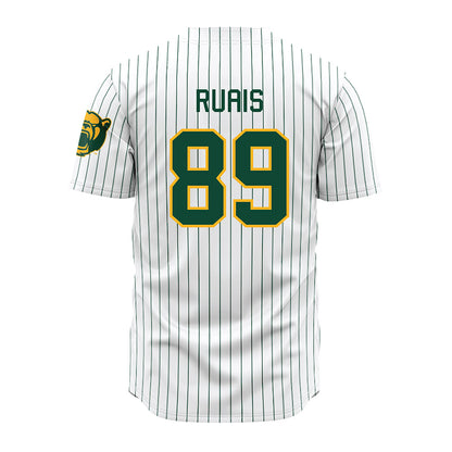 Baylor - NCAA Baseball : RJ Ruais - Pinstripe Jersey-1