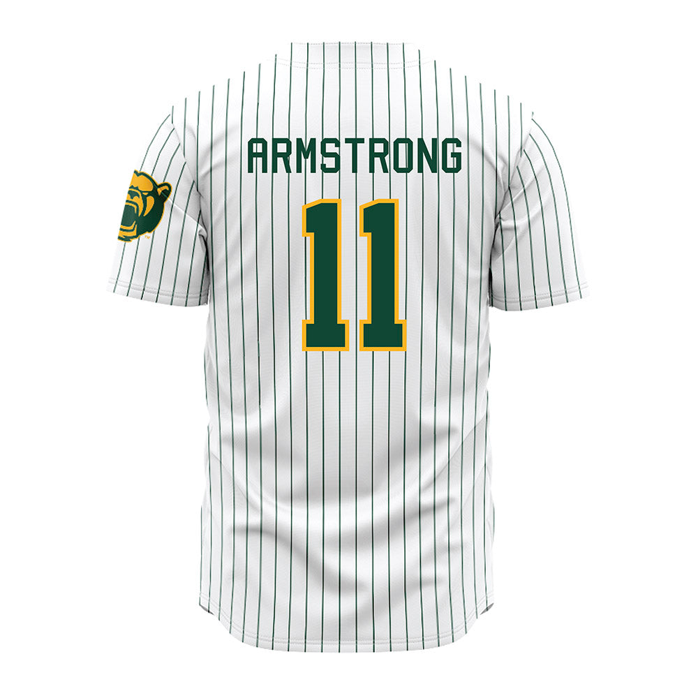 Baylor - NCAA Baseball : Tyce Armstrong - Pinstripe Jersey-1