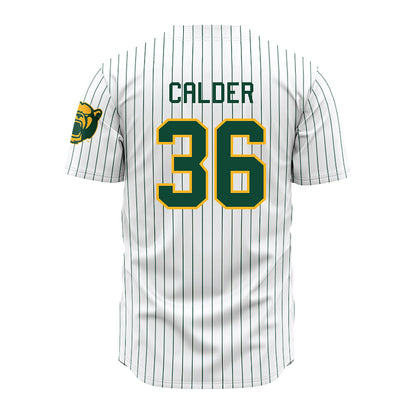 Baylor - NCAA Baseball : Ethan Calder - Pinstripe Jersey-1