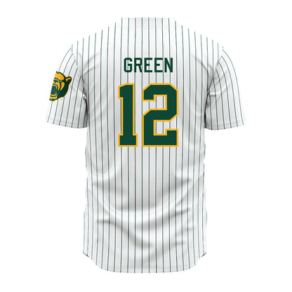 Baylor - NCAA Baseball : Mason Green - Pinstripe Jersey-1