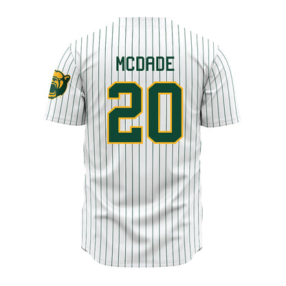 Baylor - NCAA Baseball : Cash McDade - Pinstripe Jersey-1