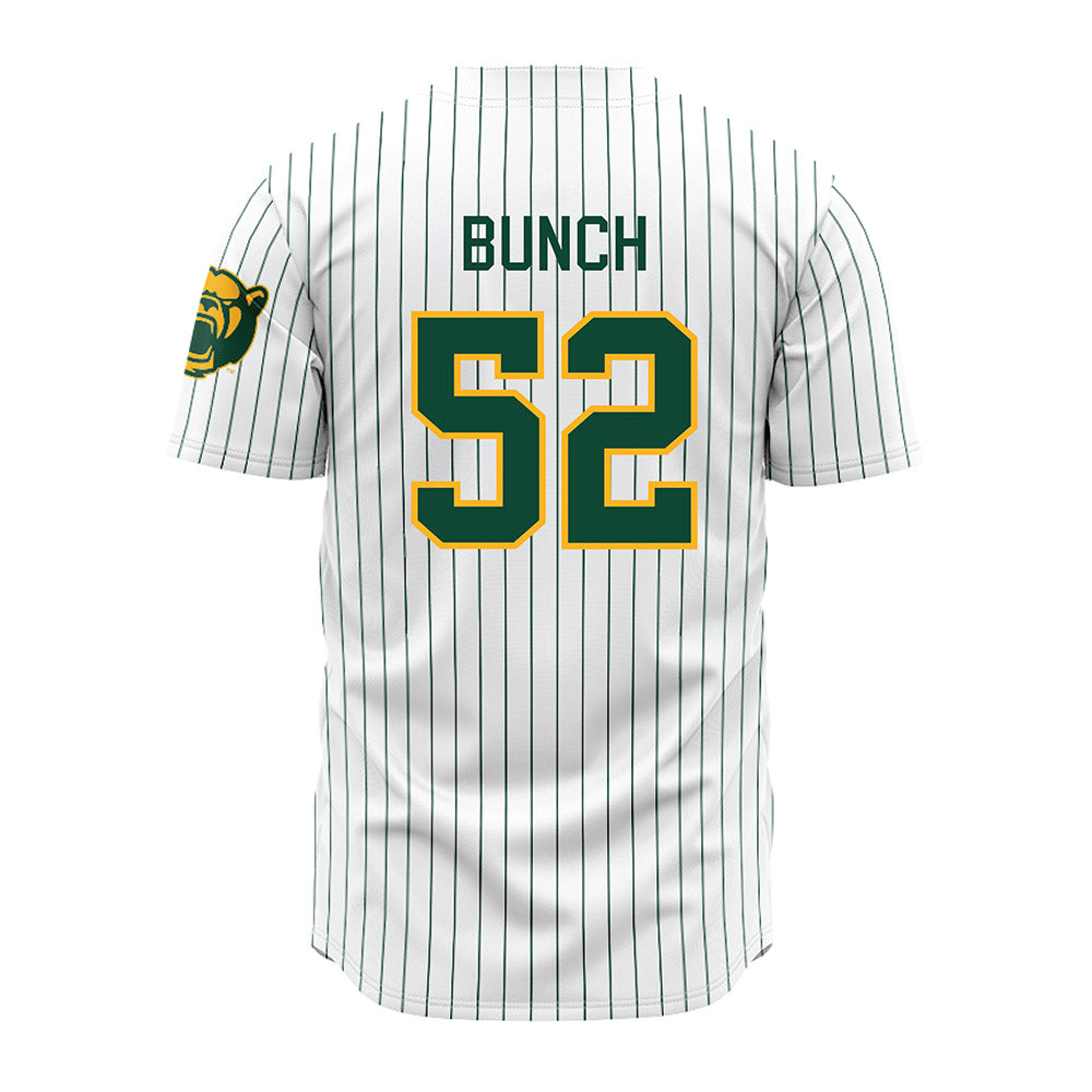 Baylor - NCAA Baseball : Caleb Bunch - Pinstripe Jersey-1