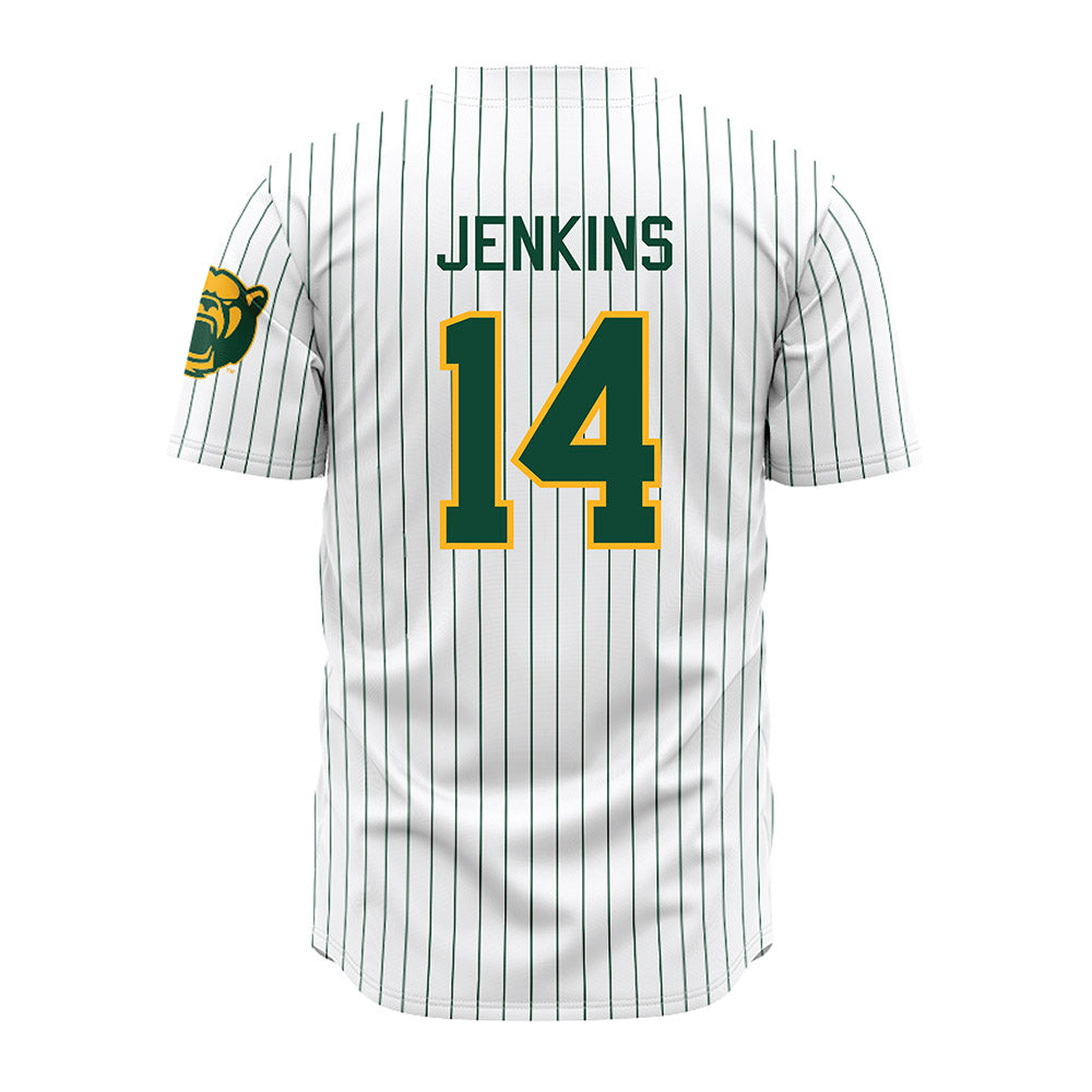 Baylor - NCAA Baseball : Samuel Jenkins - Pinstripe Jersey-1