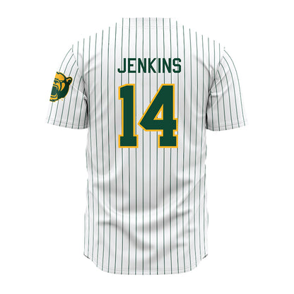Baylor - NCAA Baseball : Samuel Jenkins - Pinstripe Jersey-1
