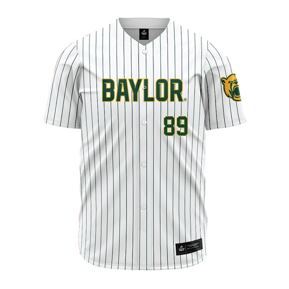 Baylor - NCAA Baseball : RJ Ruais - Pinstripe Jersey-0