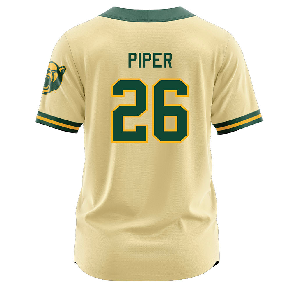 Baylor - NCAA Softball : Faith Piper - Cream Jersey-1