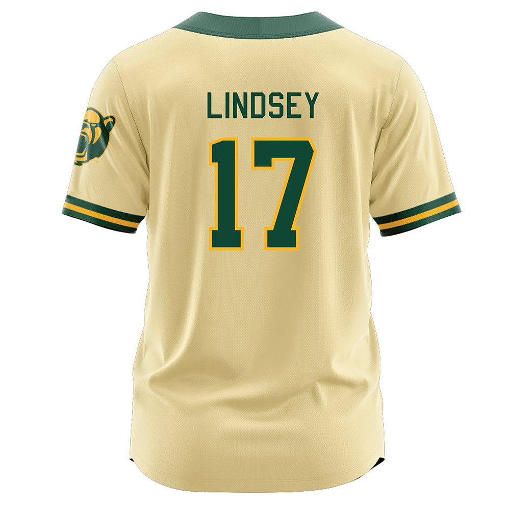 Baylor - NCAA Softball : Georgia Lindsey - Cream Jersey-1