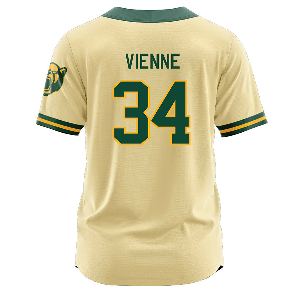 Baylor - NCAA Softball : Jensen Vienne - Cream Jersey-1
