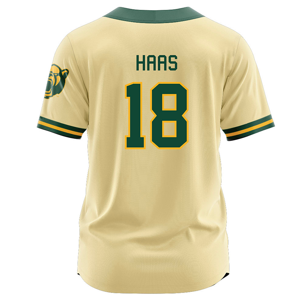 Baylor - NCAA Softball : Harper Haas - Cream Jersey-1