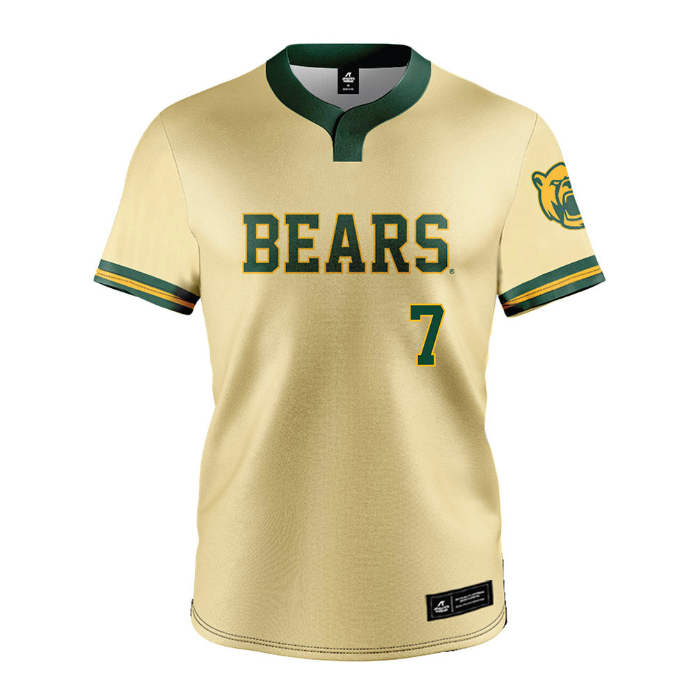 Baylor - NCAA Softball : Kaci West - Cream Jersey-0