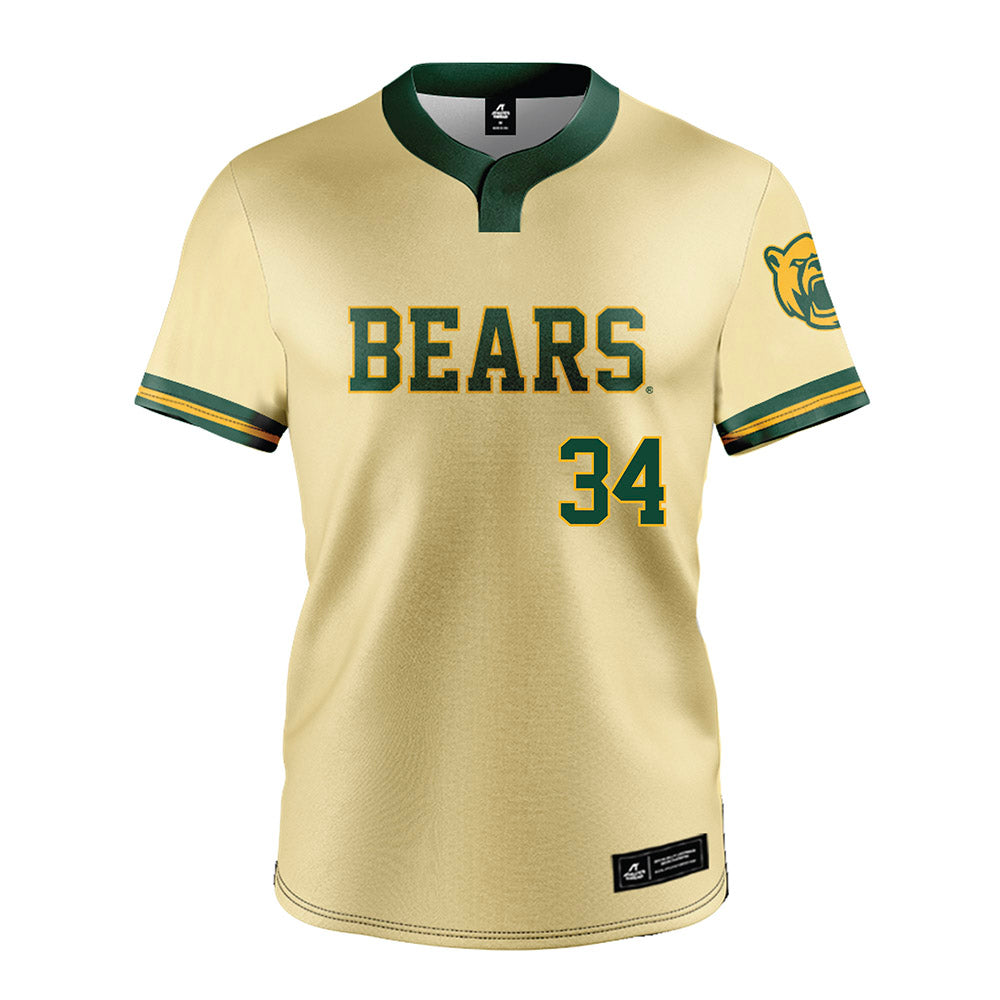 Baylor - NCAA Softball : Jensen Vienne - Cream Jersey-0
