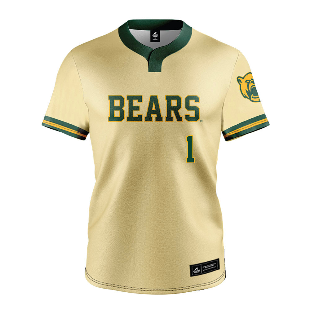 Baylor - NCAA Softball : Leah Cran - Cream Jersey-0