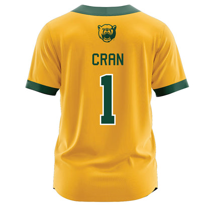 Baylor - NCAA Softball : Leah Cran - Gold Jersey-1