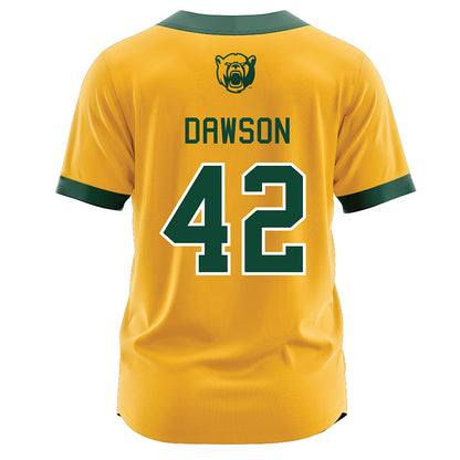 Baylor - NCAA Softball : Karynton Dawson - Gold Jersey-1