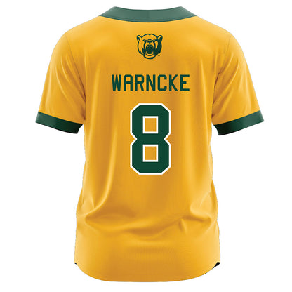 Baylor - NCAA Softball : Lexie Warncke - Gold Jersey-1