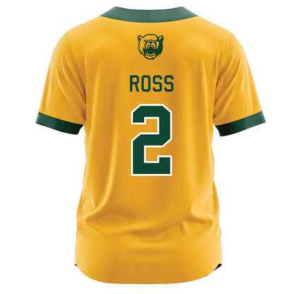 Baylor - NCAA Softball : Sadie Ross - Gold Jersey-1