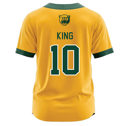 Baylor - NCAA Softball : Paige King - Gold Jersey-1