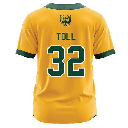 Baylor - NCAA Softball : Lila Toll - Gold Jersey-1