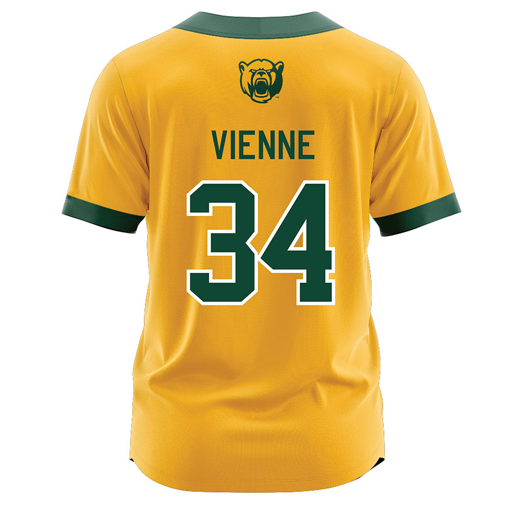 Baylor - NCAA Softball : Jensen Vienne - Gold Jersey-1