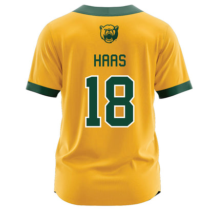 Baylor - NCAA Softball : Harper Haas - Gold Jersey-1