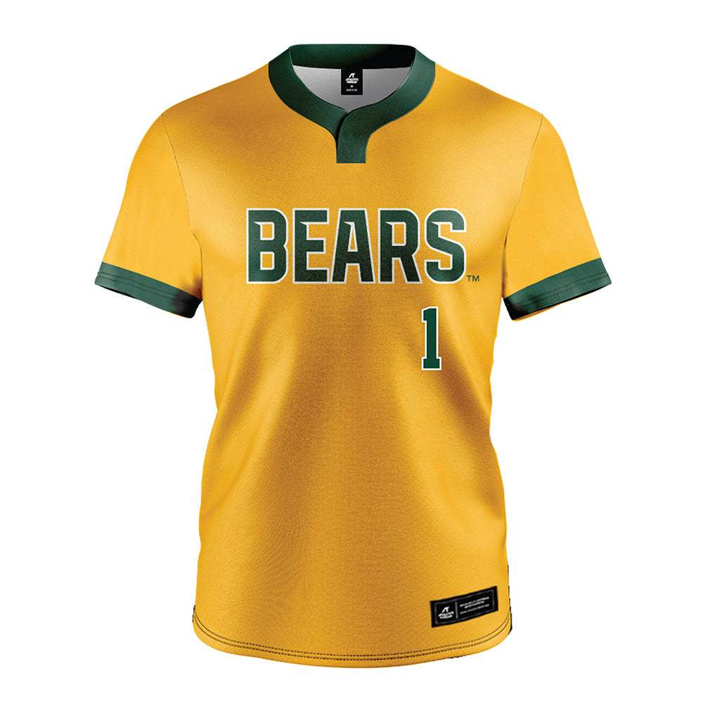 Baylor - NCAA Softball : Leah Cran - Gold Jersey-0
