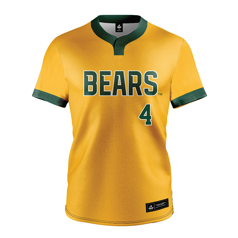 Baylor - NCAA Softball : Charleigh Esparza - Gold Jersey-0