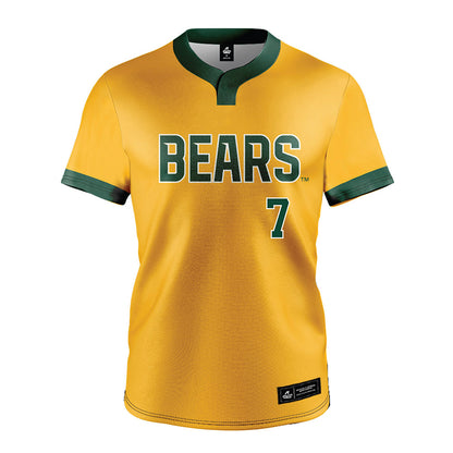 Baylor - NCAA Softball : Kaci West - Gold Jersey-0
