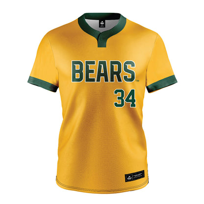 Baylor - NCAA Softball : Jensen Vienne - Gold Jersey-0
