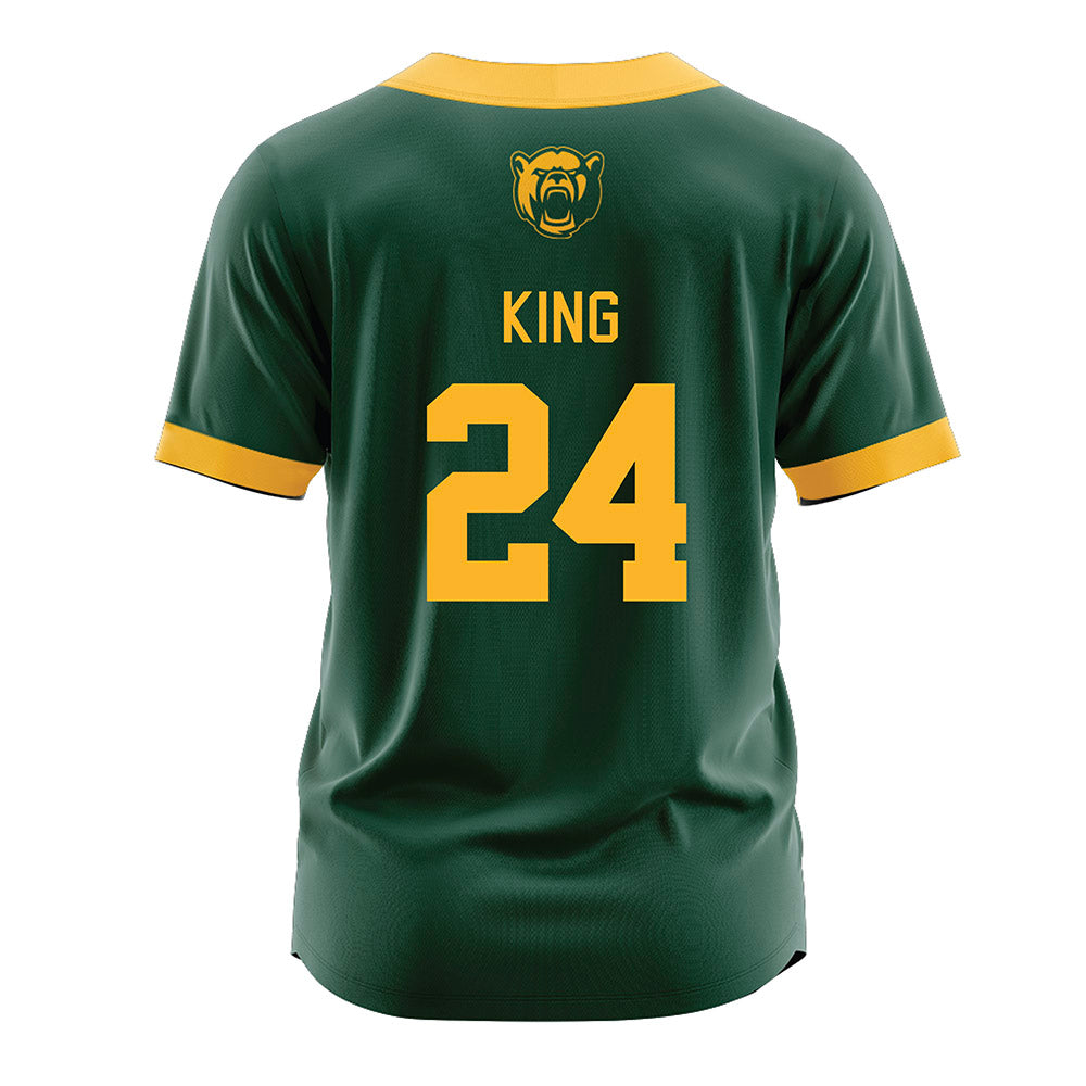 Baylor - NCAA Softball : Jayden King - Green Jersey-1