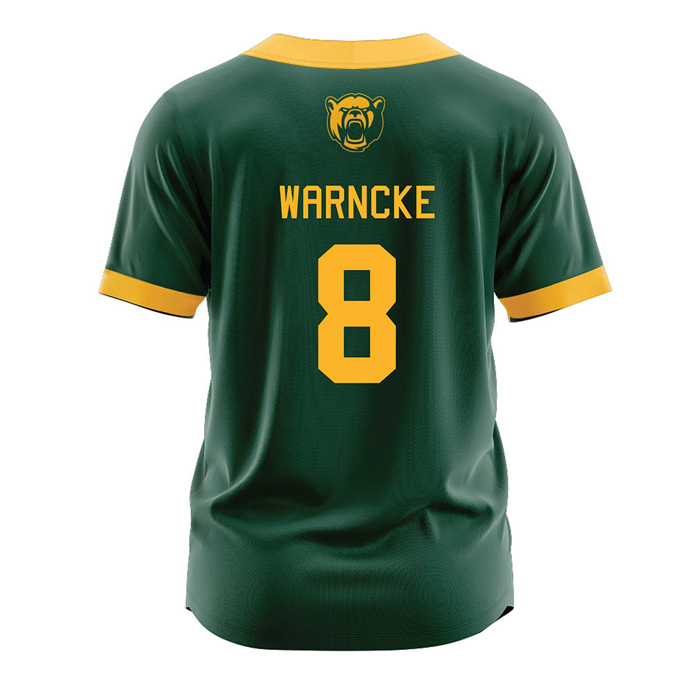 Baylor - NCAA Softball : Lexie Warncke - Green Jersey-1