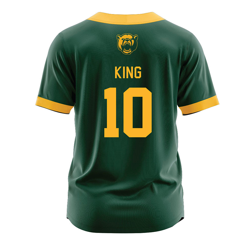 Baylor - NCAA Softball : Paige King - Green Jersey-1