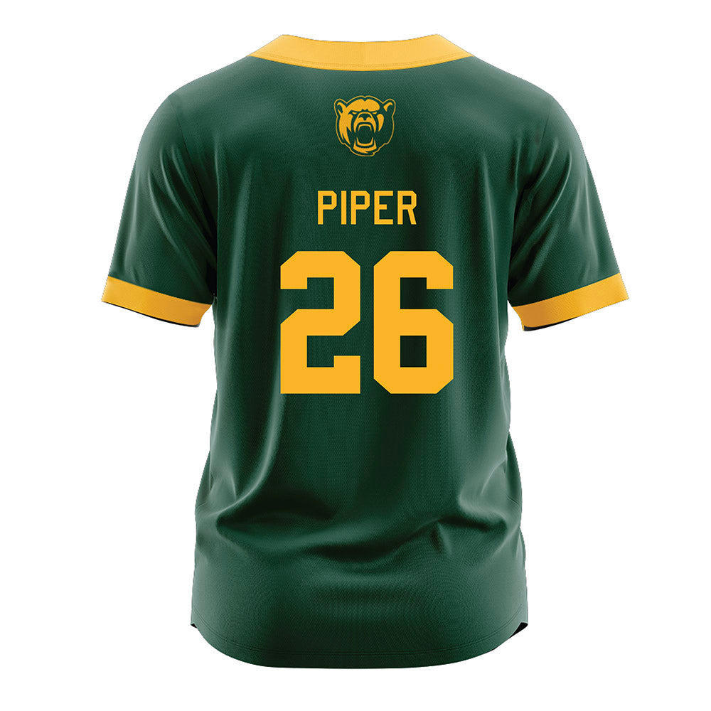 Baylor - NCAA Softball : Faith Piper - Green Jersey-1