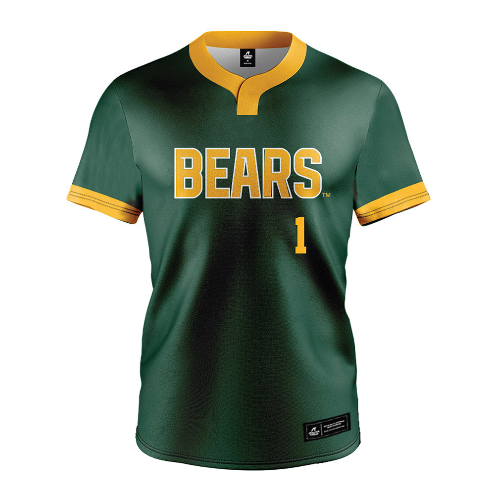 Baylor - NCAA Softball : Leah Cran - Green Jersey-0