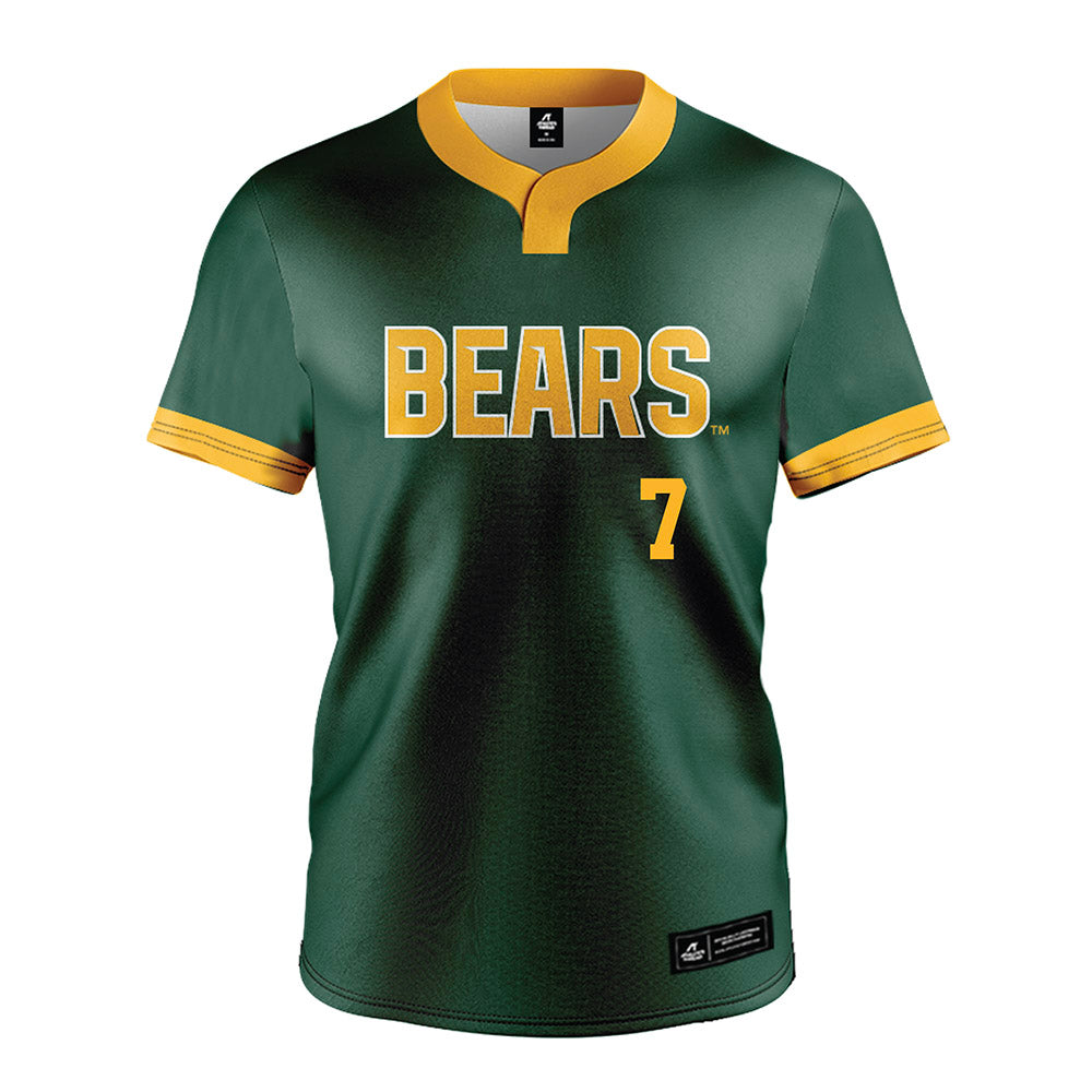 Baylor - NCAA Softball : Kaci West - Green Jersey-0