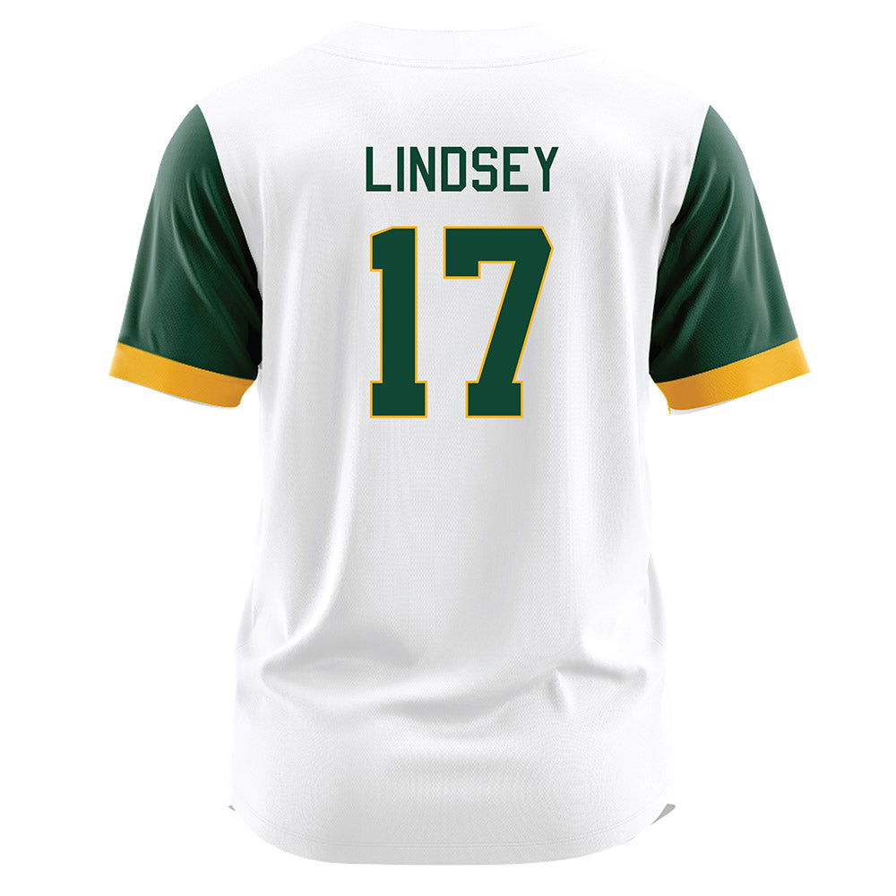 Baylor - NCAA Softball : Georgia Lindsey - White Jersey-1