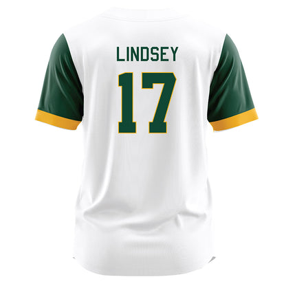 Baylor - NCAA Softball : Georgia Lindsey - White Jersey-1