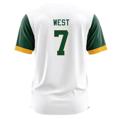 Baylor - NCAA Softball : Kaci West - White Jersey-1