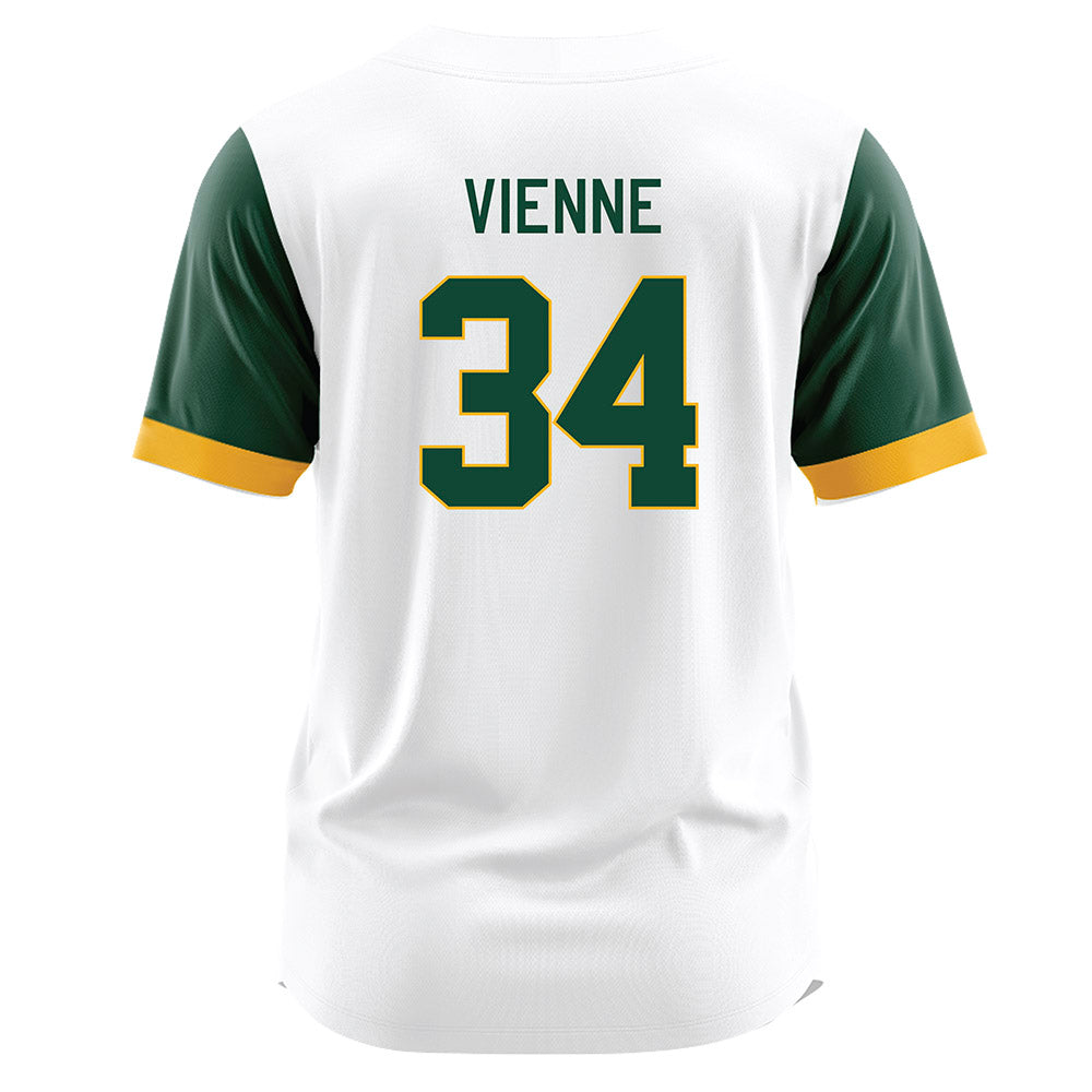 Baylor - NCAA Softball : Jensen Vienne - White Jersey-1