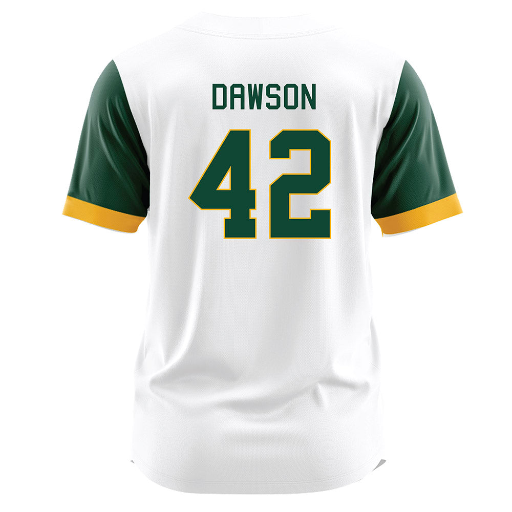 Baylor - NCAA Softball : Karynton Dawson - White Jersey-1