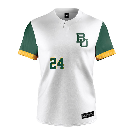 Baylor - NCAA Softball : Jayden King - White Jersey-0