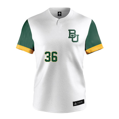 Baylor - NCAA Softball : Amber Toven - White Jersey-0