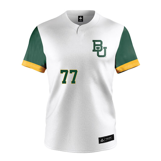 Baylor - NCAA Softball : SaMya Jones - White Jersey-0