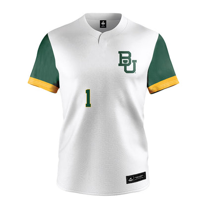 Baylor - NCAA Softball : Leah Cran - White Jersey-0