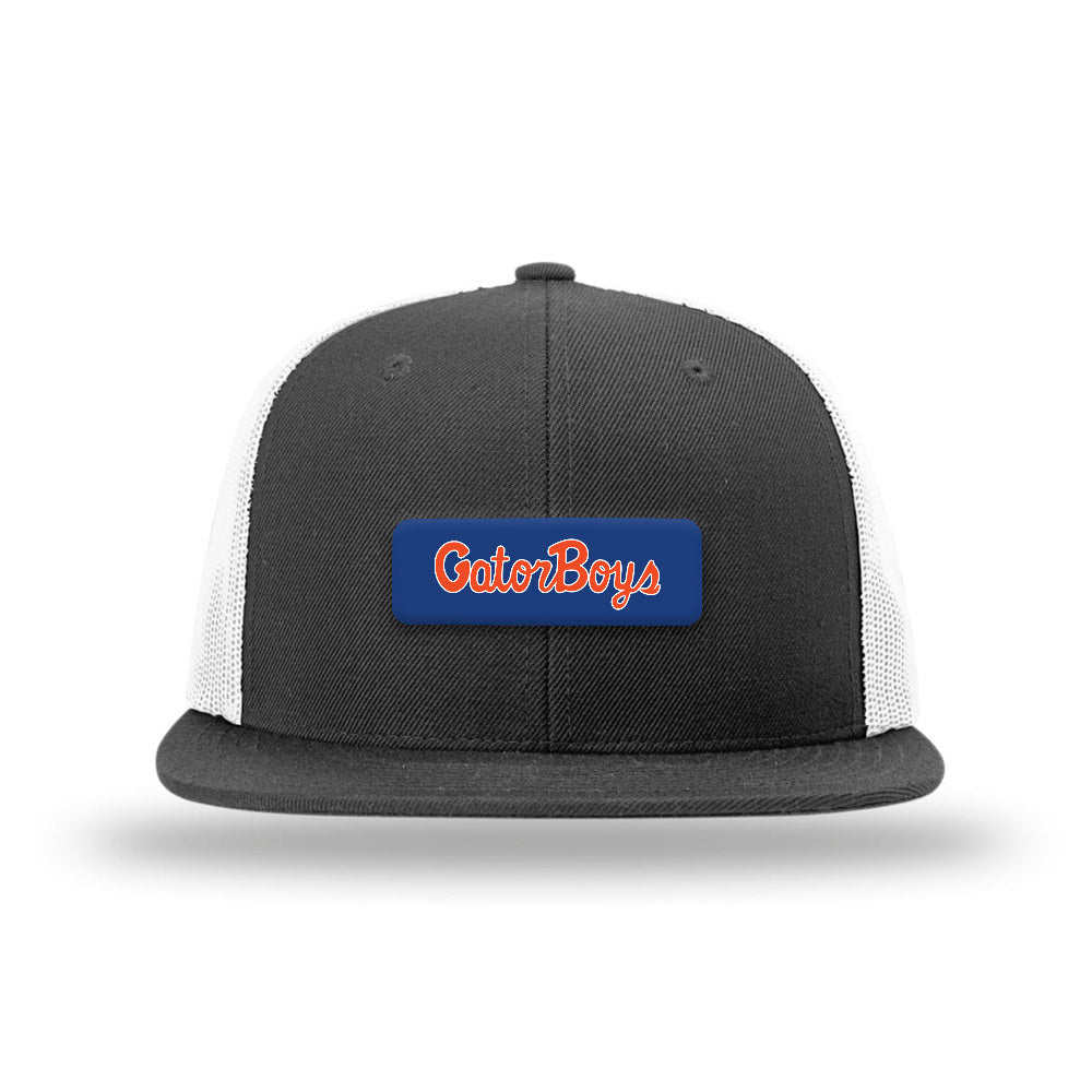 Florida - NCAA Men's Basketball : - Suede Flatbill Trucker Hat-0