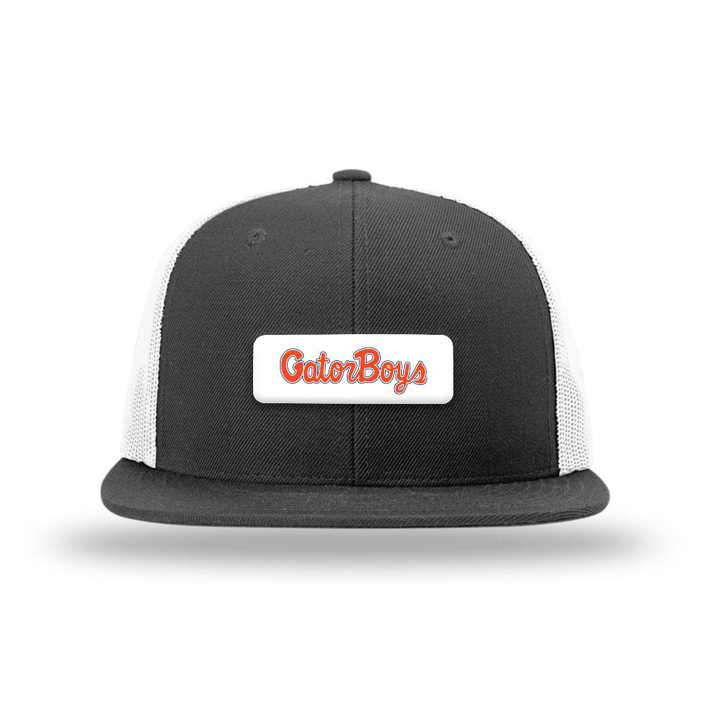 Florida - NCAA Men's Basketball : - Suede Flatbill Trucker Hat-0